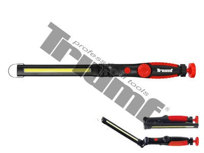 LED darba lampa SLIM, 450lm + 60lm / uzlādējama