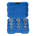9 gab. uzgaļu komplekts 1/2" Star E Torx Star tips S-SE912
