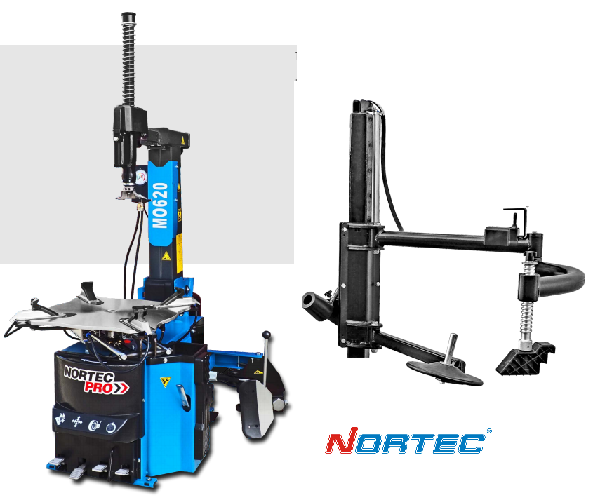 Riteņu montāžas mašīna automātiskā 26"/2 ātrumi NORTEC PRO MO620N/AL