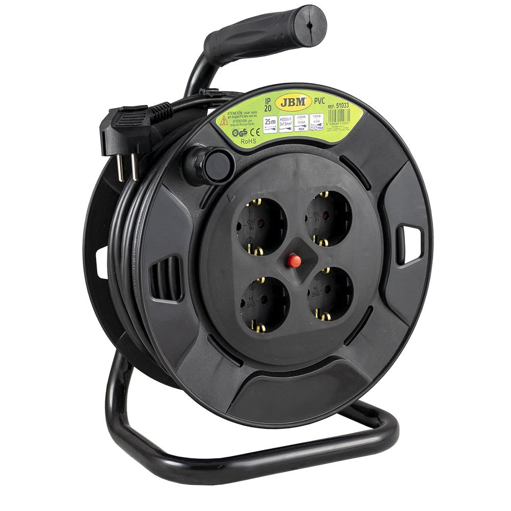 Pagarinātāja vads uz spoles 25m JBM 51033