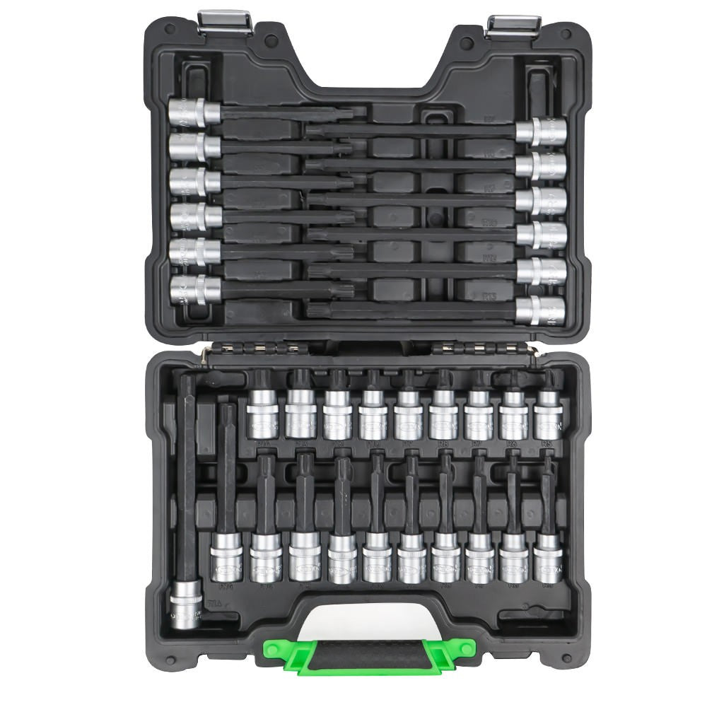 Presētu 1/2" TORX uzgaļu komplekts, 32 gab. 52606