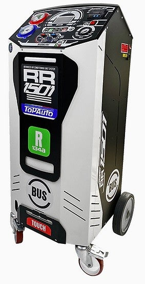 Pilnībā automātiska gaisa kondicionēšanas sistēmas uzpildes stacija TOP-AUTO RR501