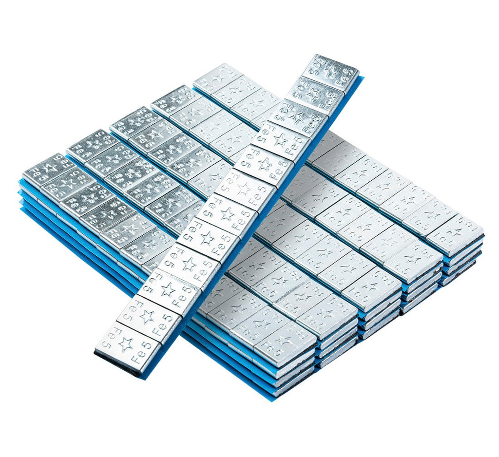 Līmējošie atsvari FIVESTARS 60 g (cinkots) 100 gab. 5/5 g