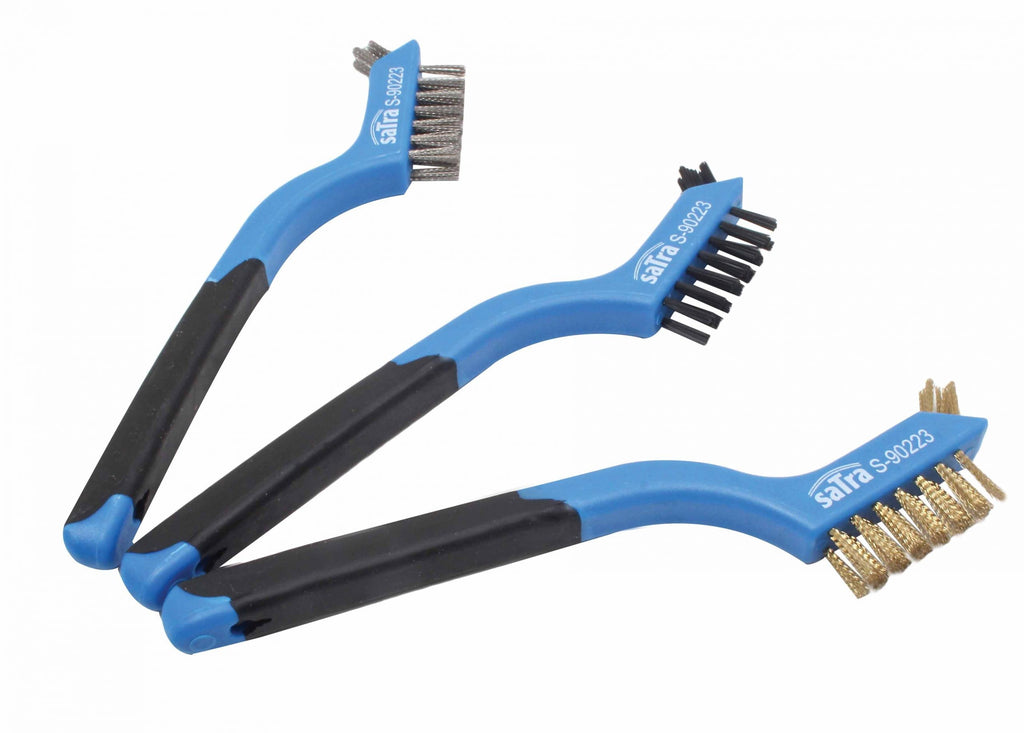 Suku komplekts „Tērauds / misiņš / neilons“ (3 gab.) S-90223