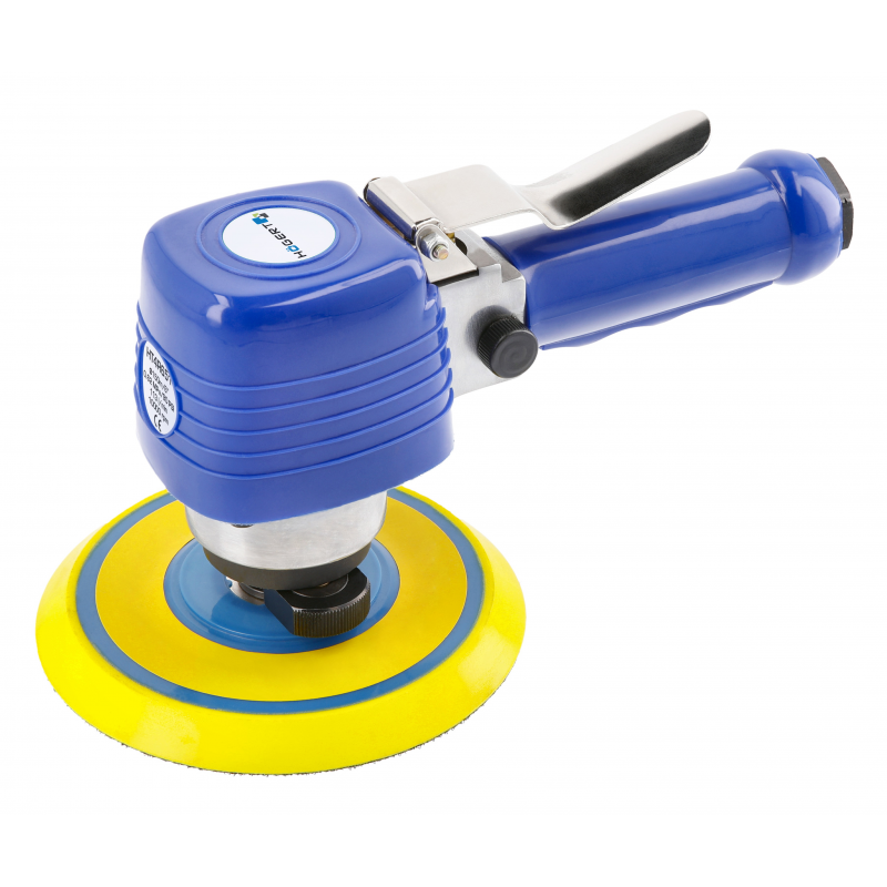 Pneimatiskā slīpmašīna, apaļa pamatne 150 mm
