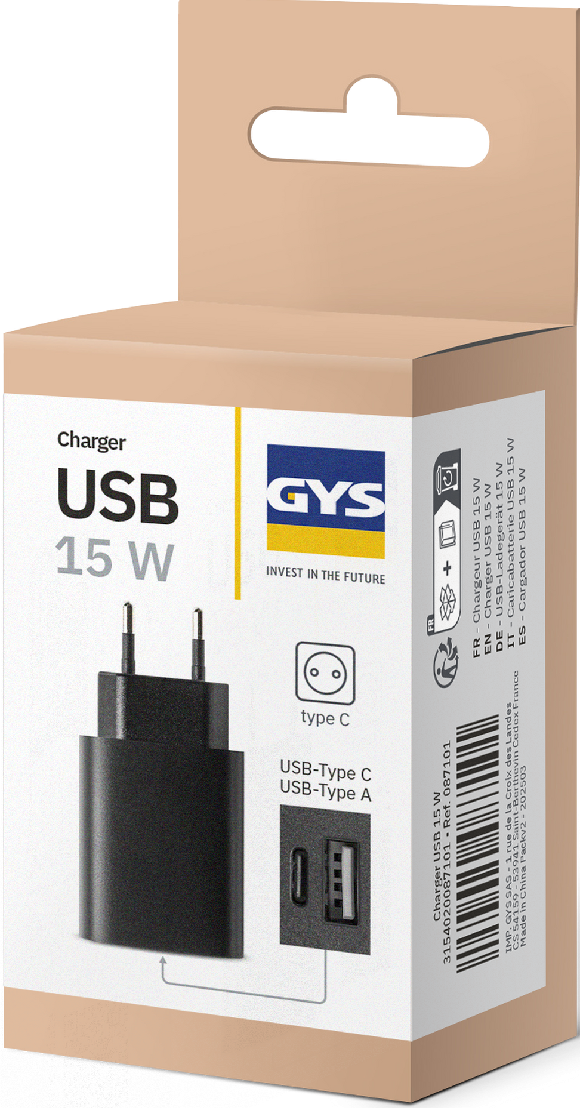 USB LĀDĒTĀJS 15 W 087101