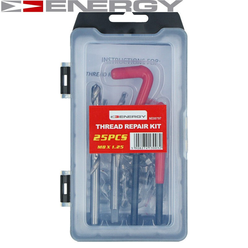 Vītnes remonta komplekts M8x1.25 NE00797