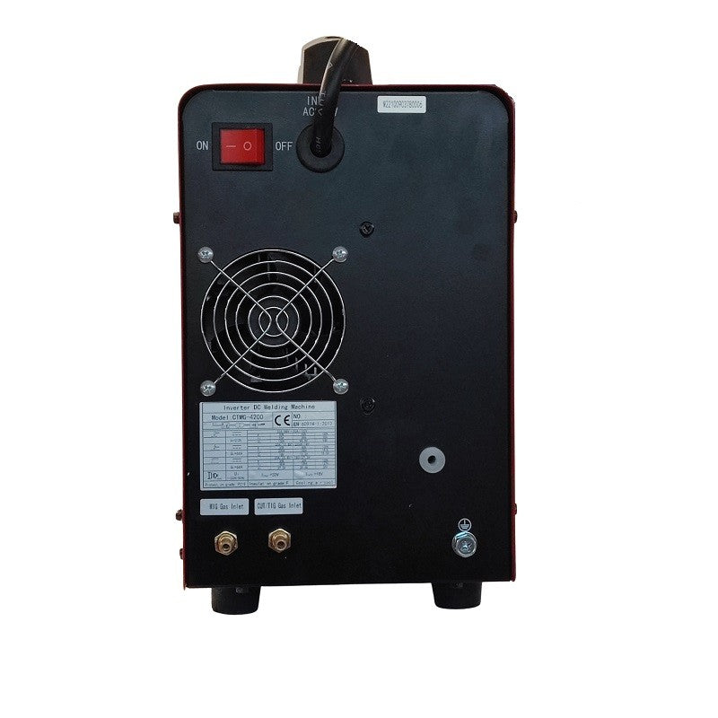 Griešanas-metināšanas iekārta 220V MIG/MAG/HF TIG/MMA 200A, PLASMA 40A