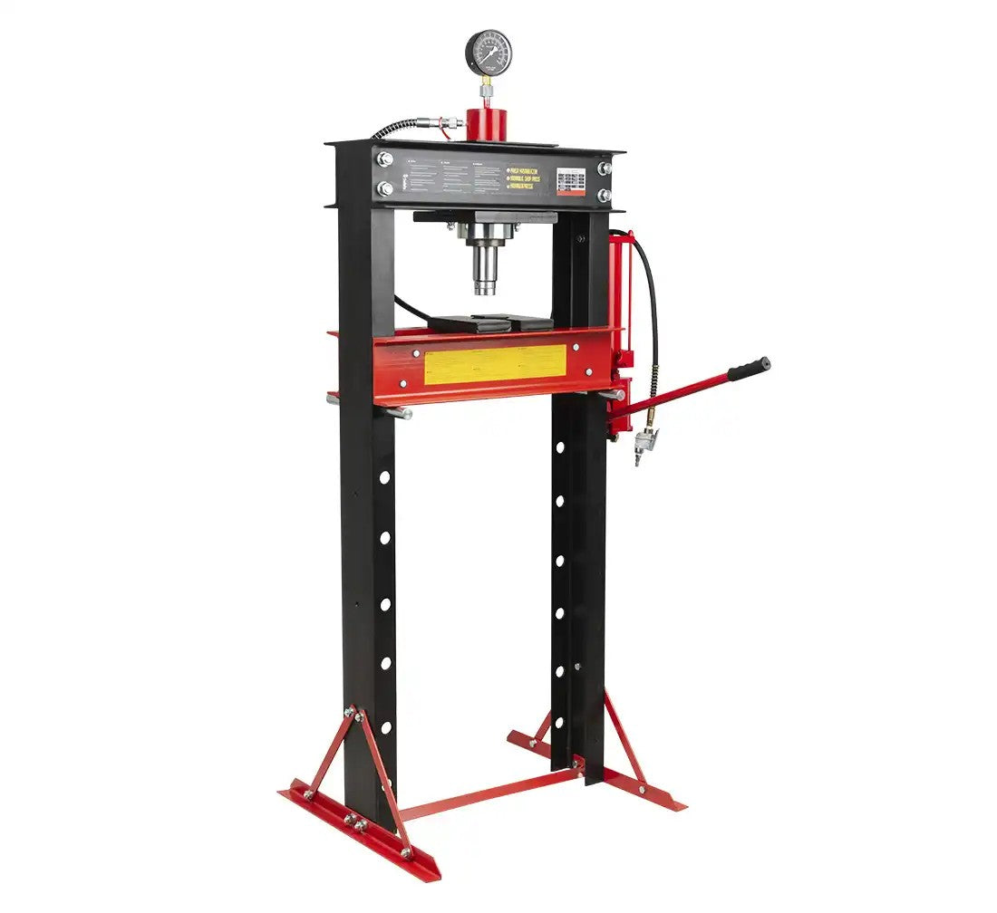Pneimohidrauliskā prese 30 tonnas / 2 ātrumu sūknis H-380P