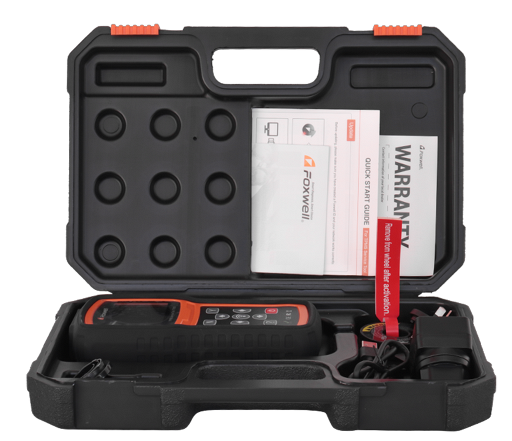 Riepu spiediena sensoru pārbaudes un programmēšanas ierīce TPMS T-1000 Foxwell
