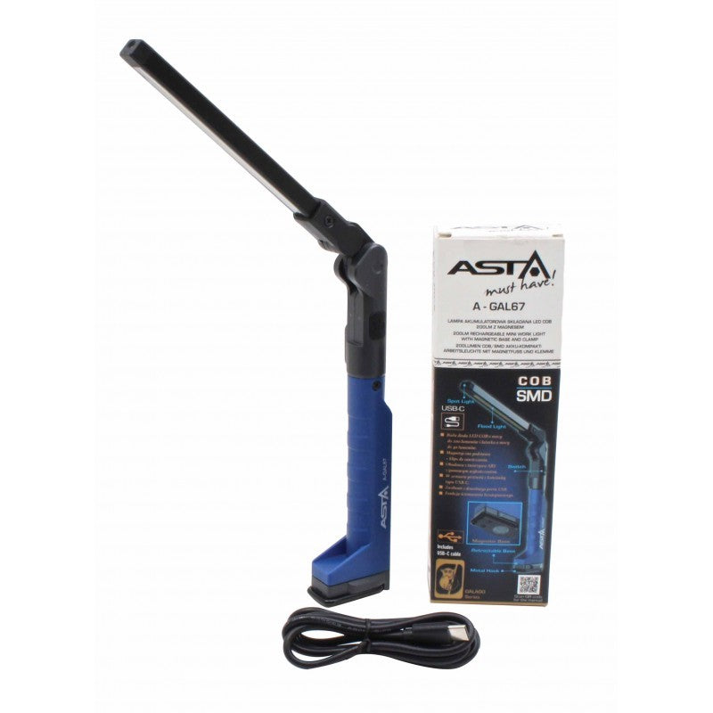Elastīga lampa ar magnētu 200Lm A-GAL67