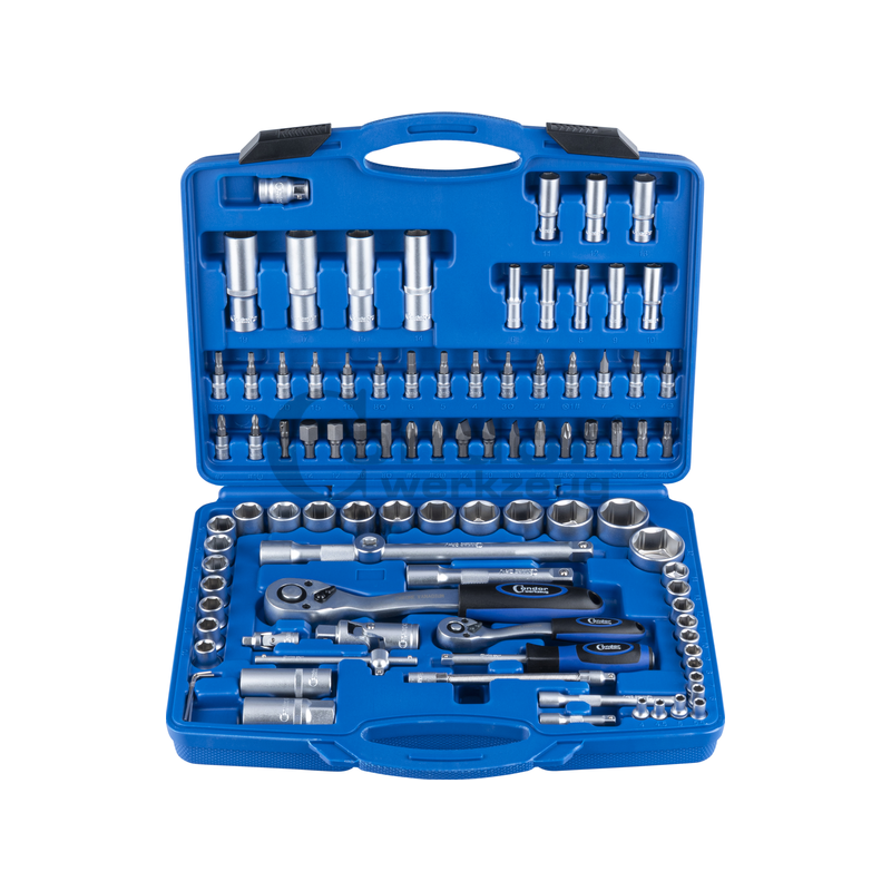 Profi instrumentu komplekts 1/4"+1/2" 6 punktu, 94 gab.