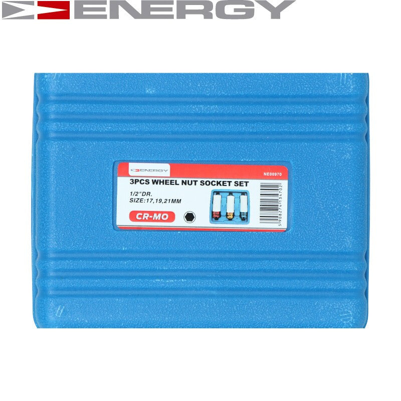 1/2" loka uzgriežņu atslēgas ar aizsardzību 17, 19, 21 mm NE00970