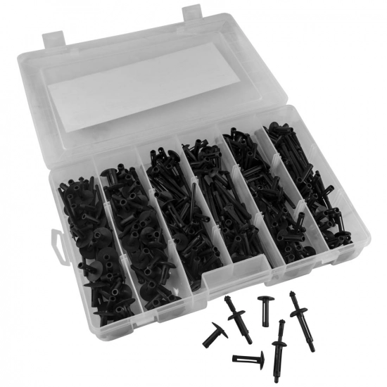 Plastmasas kniežu komplekts 150 gab. 52711