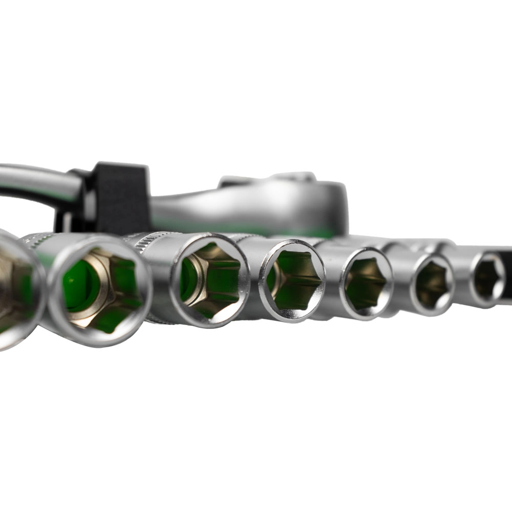 1/2" sprūdrata uzgalis ar sešstūra galvu (10-19 mm) komplekts 54028