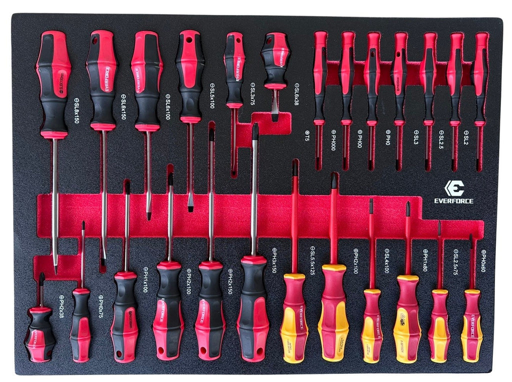 EVERFORCE INSTRUMENTU RATIŅI – 12 ATVILKNES AR 11 PILNĀM 293 GABALIEM 04-1011