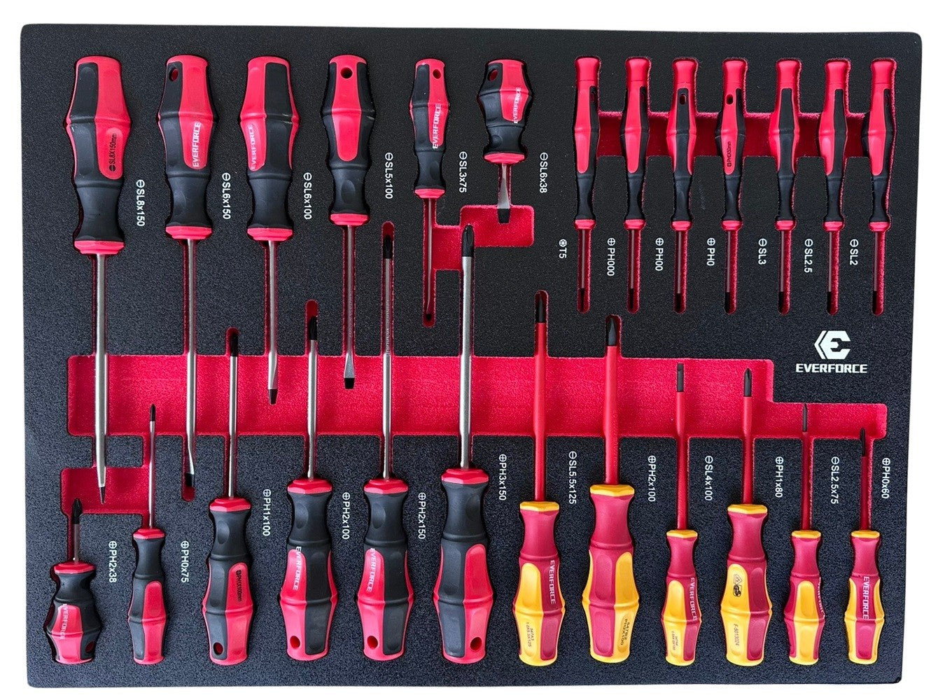 EVERFORCE INSTRUMENTU RATIŅI – 12 ATVILKNES AR 11 PILNĀM 293 GABALIEM 04-1011