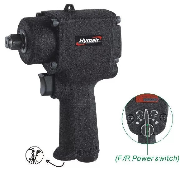 Pneimatiskais triecienatslēga 1/2" Mini Twin Hammer NST-500M