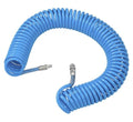 Pneimatiskā spirālveida šļūtene ar uzgaļiem 12x8mm 15m 05-01-45
