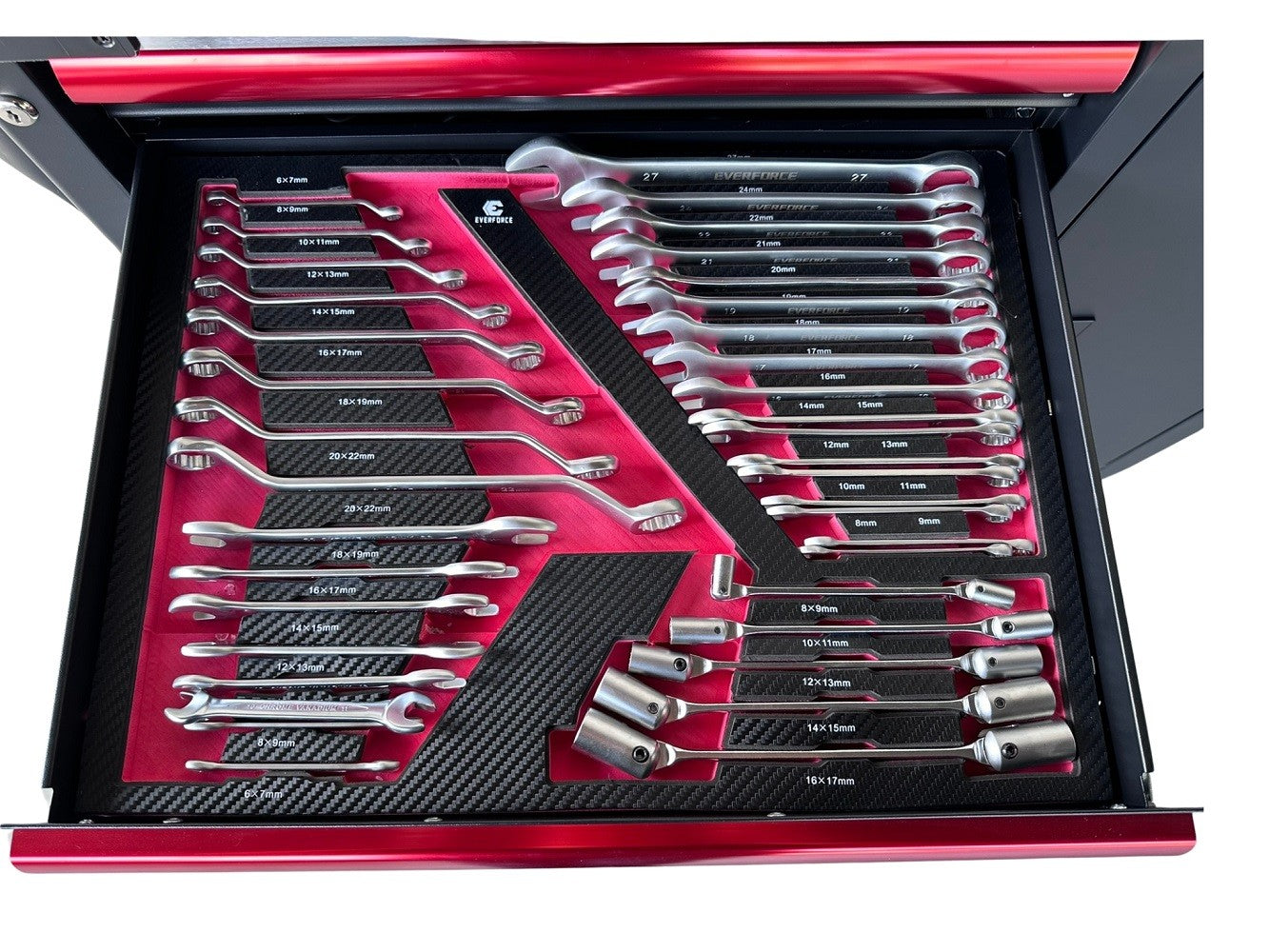 EVERFORCE INSTRUMENTU RATIŅI – 7 ATVĒRUMI AR 7 PILNĀM KASTĒM, 226 VIENĪBAS 04-1010
