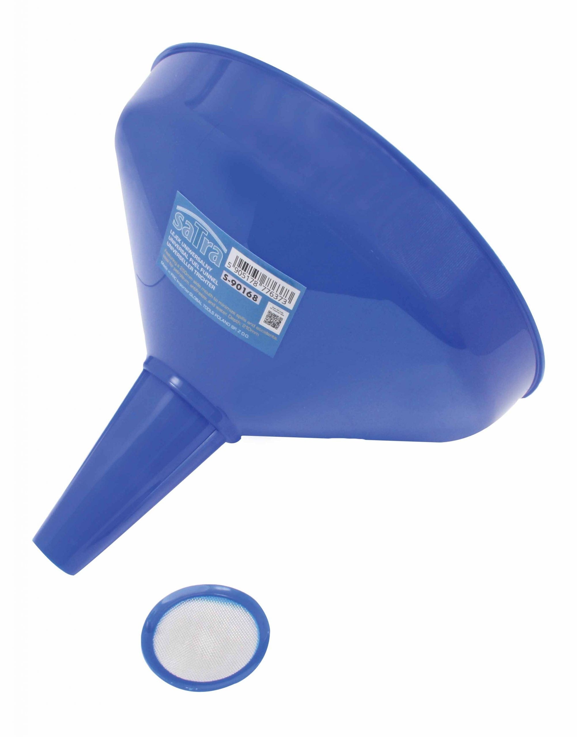 Universāls piltuve ar filtru 250 mm S-90168