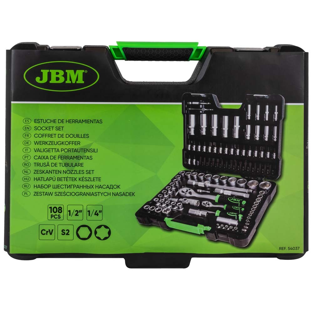 108 detaļu instrumentu komplekts 54037