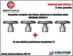 EVO-45 2 statņu pacēlājs 4500 kg EVOLUTION/230/400V