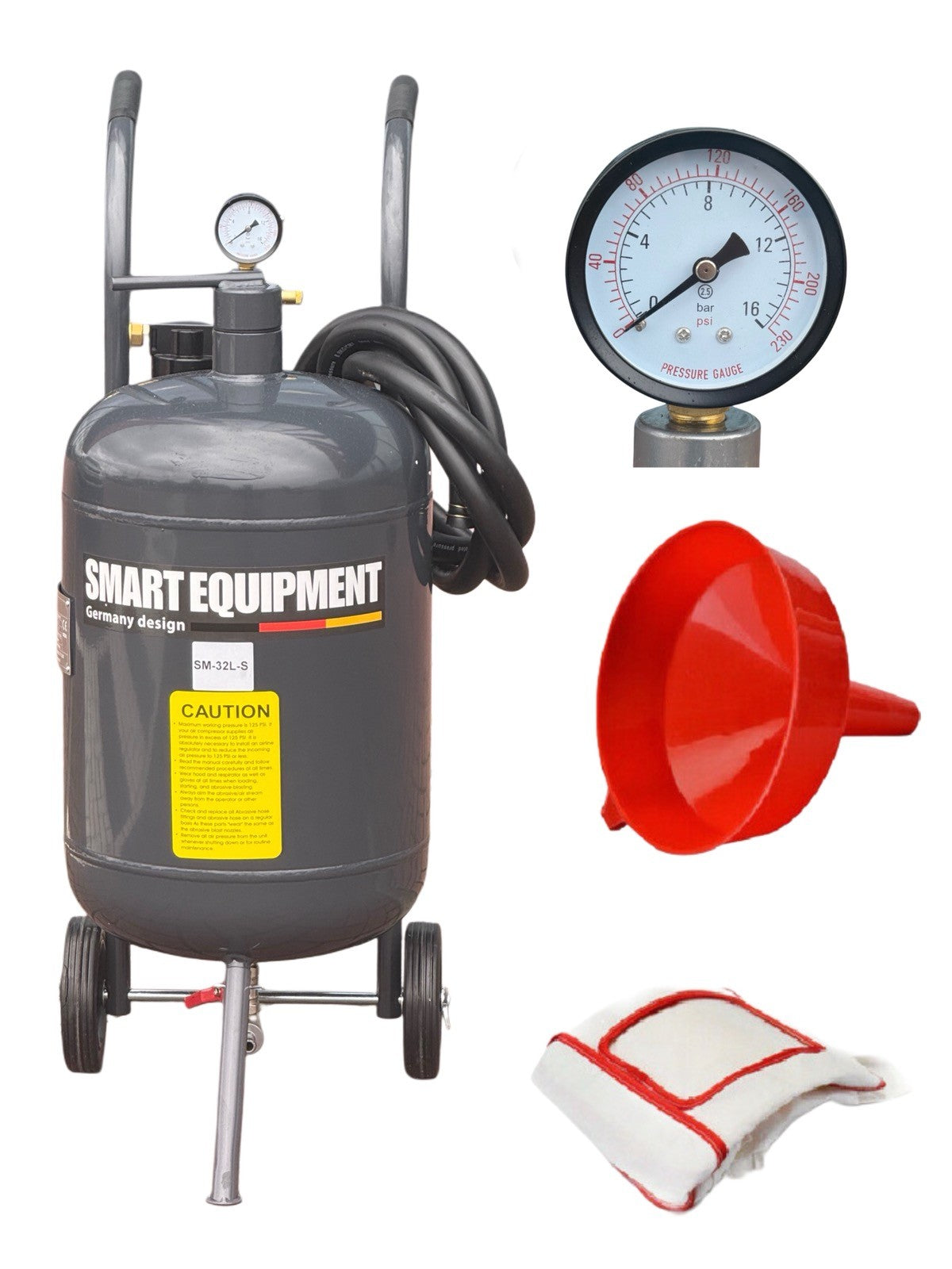 SM-32L-S 38L mobilā smēlieroča SMART EQUIPMENT