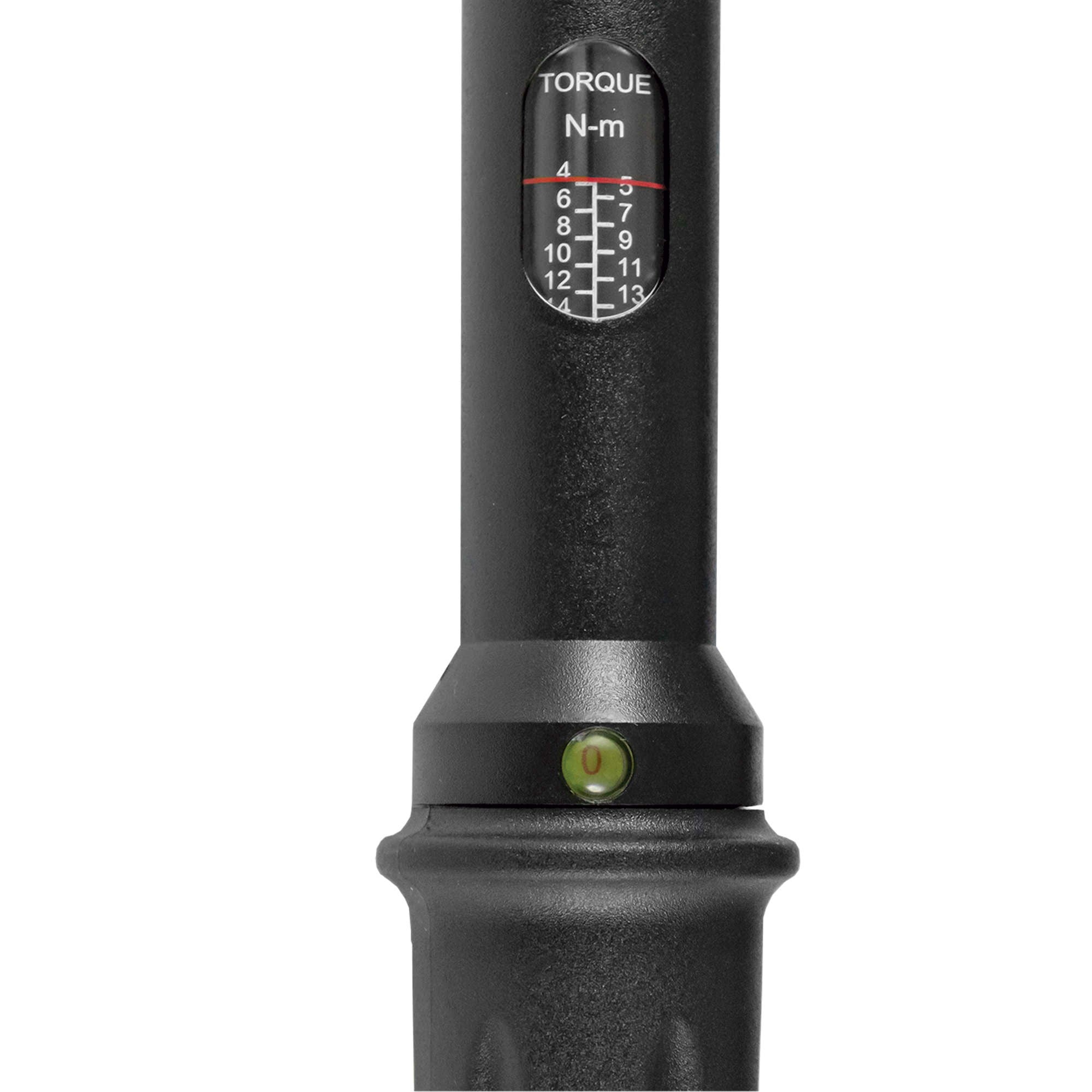 Dinamometrinis raktas su langeliu 1/4" 4–20 Nm 53081