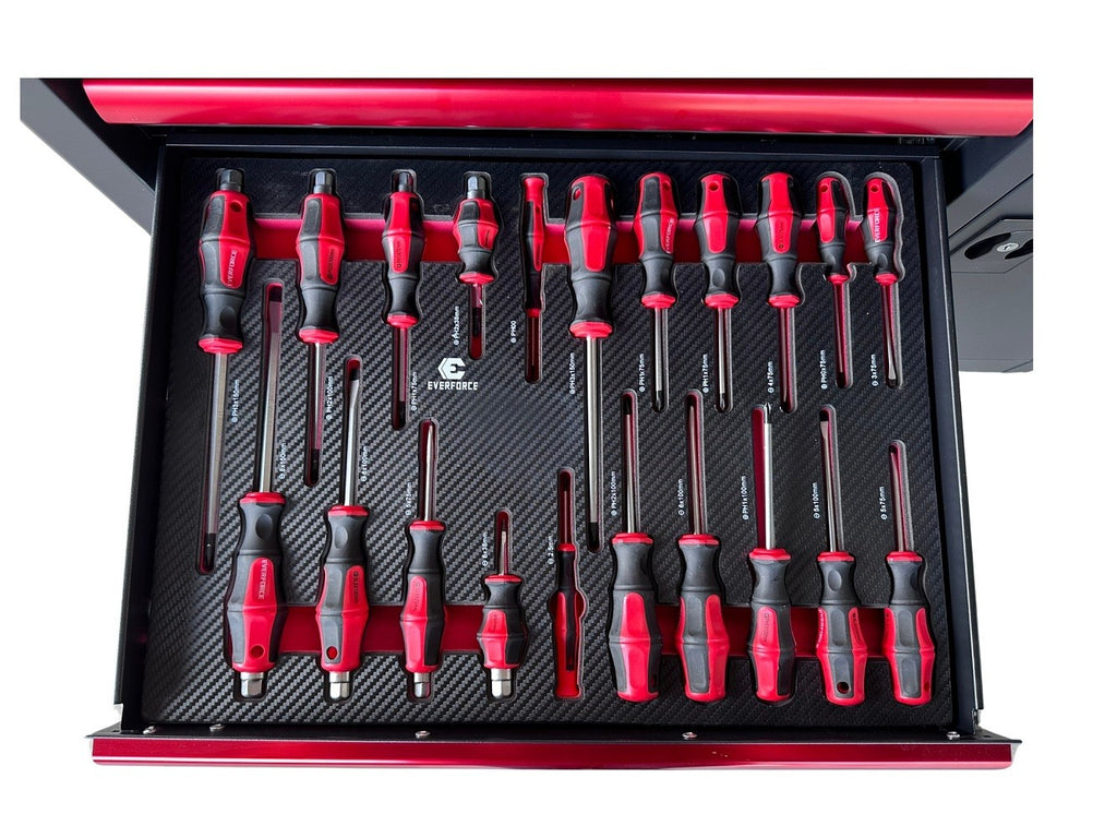 EVERFORCE INSTRUMENTU RATIŅI – 7 ATVĒRUMI AR 7 PILNĀM KASTĒM, 226 VIENĪBAS 04-1010