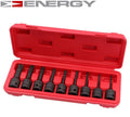 1/2 TORX triecienuzgriežņu komplekts T20-T70 9 gab. NE00283