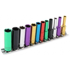 1/4 collu garš 6 punktu uzgaļu komplekts 4-13 mm NE00285