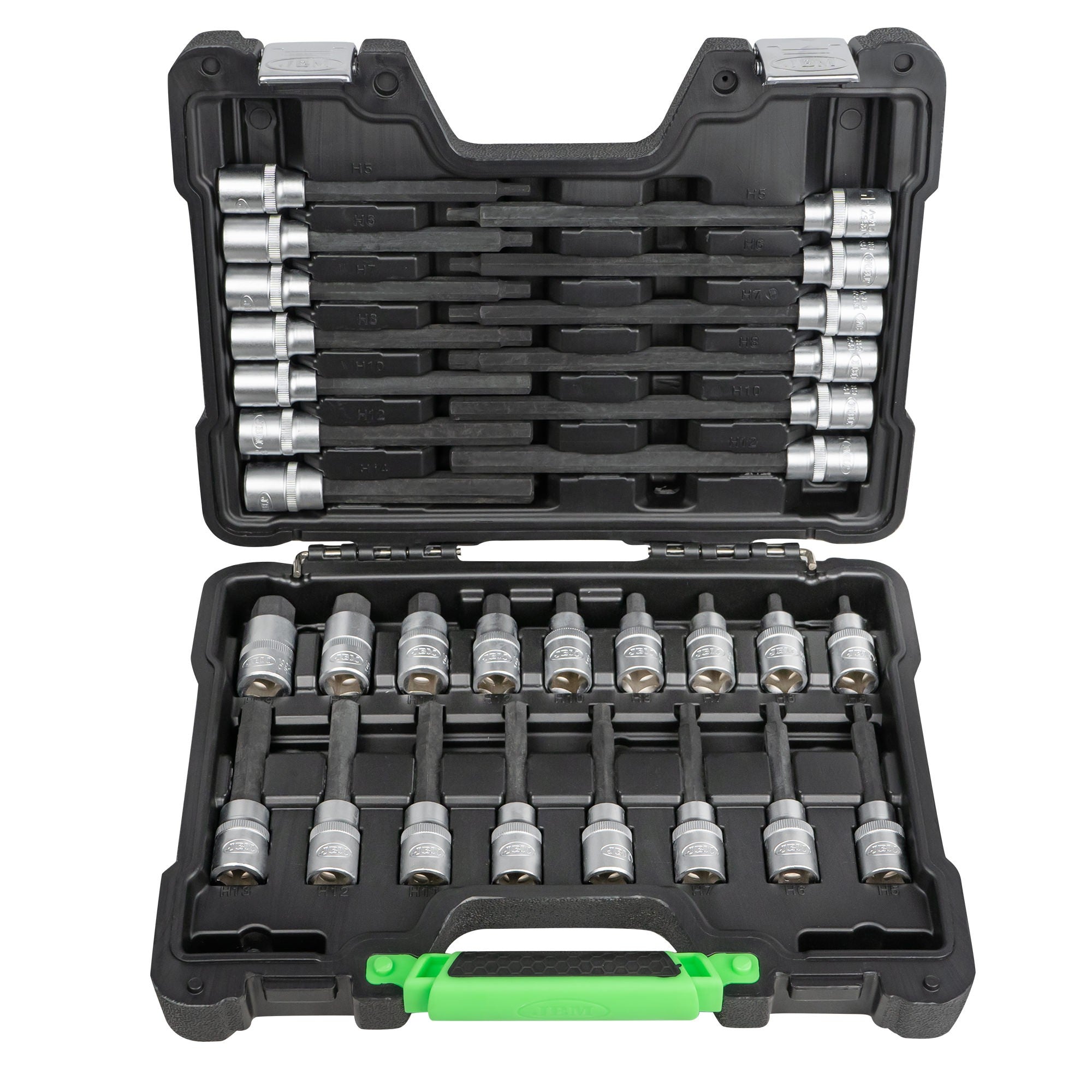 Presētu uzgaļu komplekts 1/2" HEX 30 gab. 52604