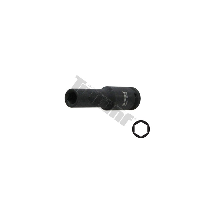 1/4" uzgalis, 13 mm garš / 6 punktu / Cr-Mo