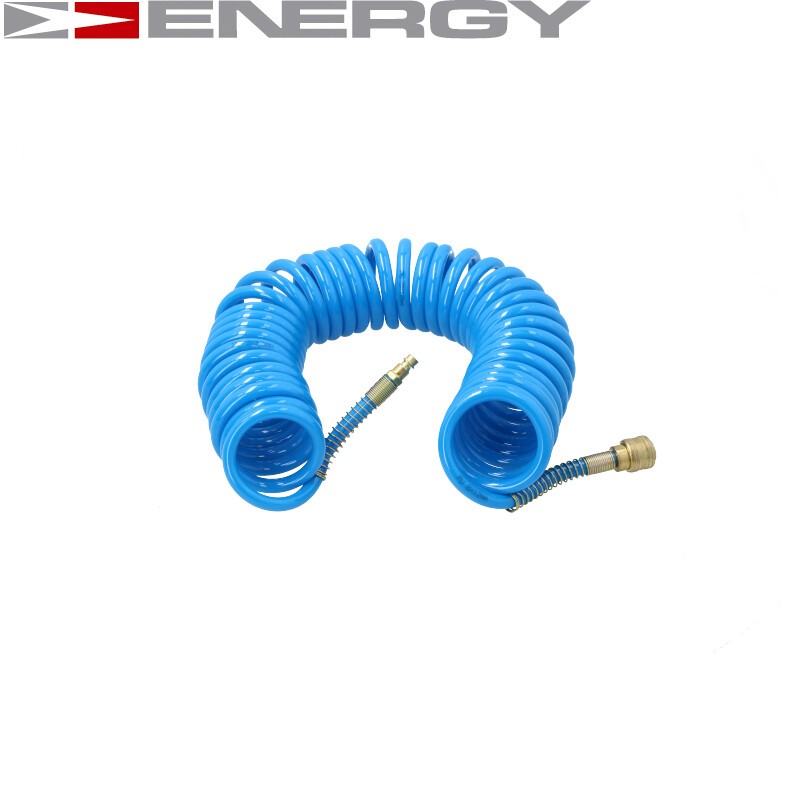 NE00984 Pneimatiskā spirālveida šļūtene 9 m / 12 x 8 mm