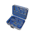 Instrumentu kaste ar 1/4+1/2 instrumentiem, 82 gabali