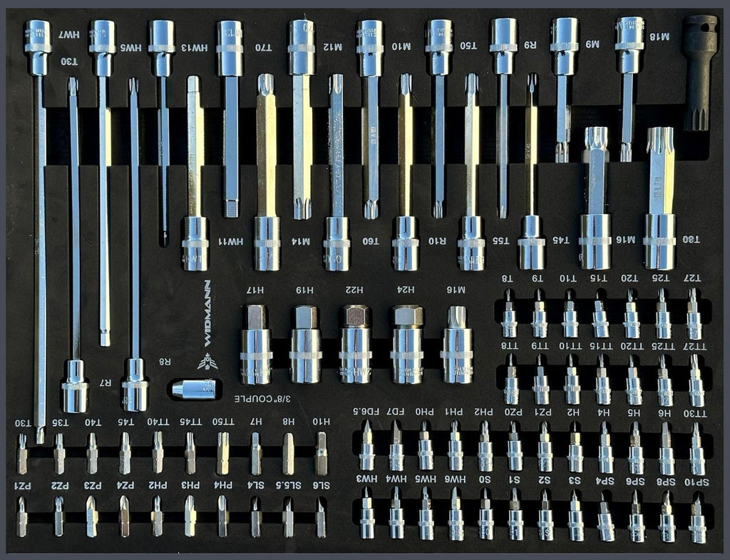 WIDMANN DAILY EDITION MELNS 7 atvilktnes ar 225 instrumentiem