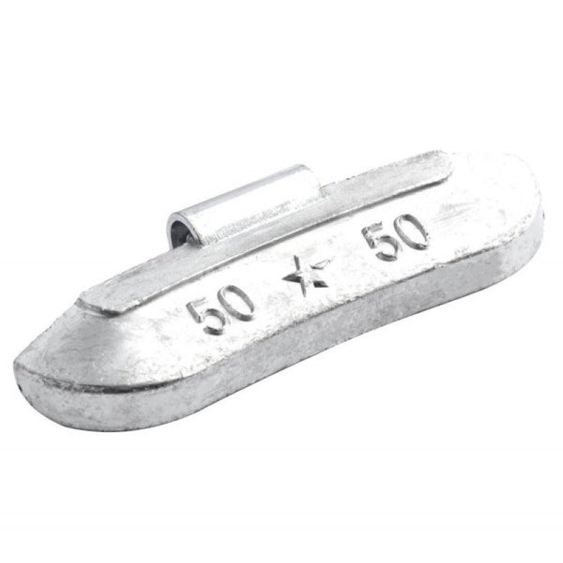 Kalti atsvari skārda riteņiem 50g 50 gab.