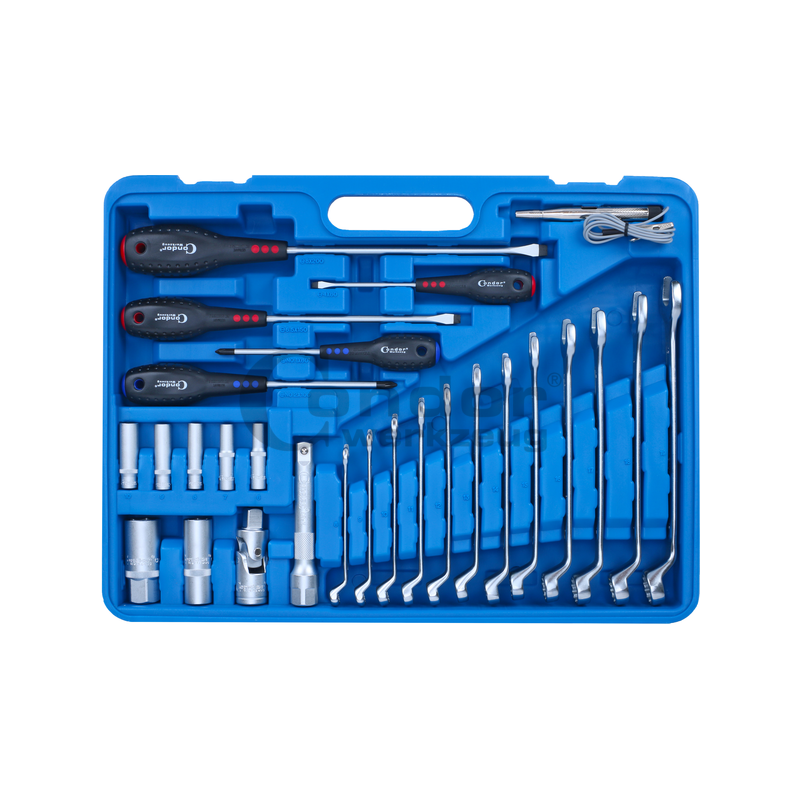 Instrumentu komplekts + uzgriežņu atslēgas Profi 1/4+1/2 "Hex". 105 gabali
