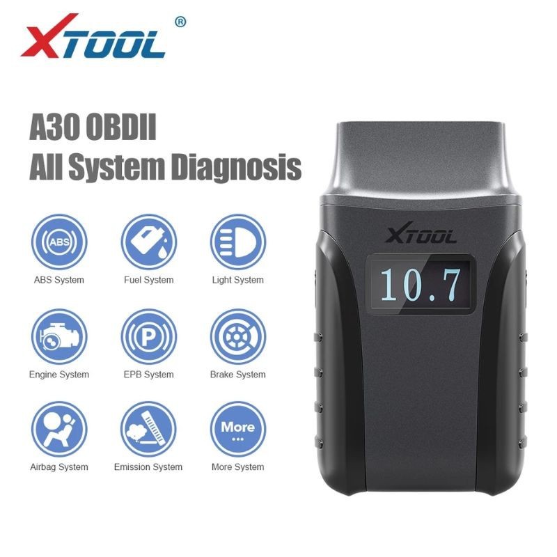 Universāla mobilā diagnostika automašīnām XTOOL ANYSCAN