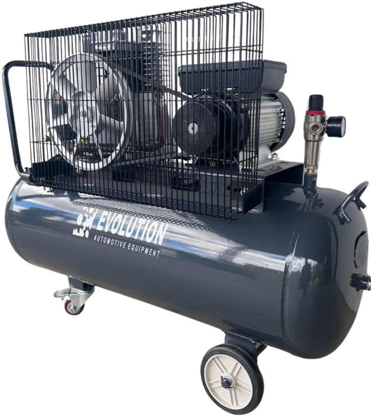 EVO-100 virzuļkompresors ar saspiestu gaisu 100l