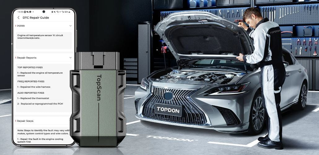 Bluetooth diagnostika automašīnām TOPSCAN LITE