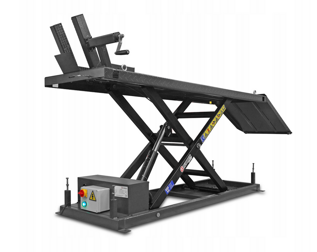 MT60B hidrauliskais motociklu un kvadraciklu pacēlājs 0,6T