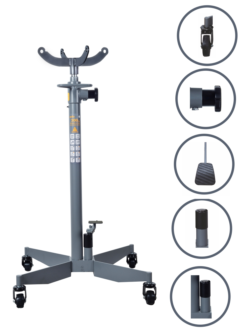 Hidrauliskā transmisijas domkrats 300 kg SNIT