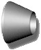 Centrēšanas konuss 44–80 mm