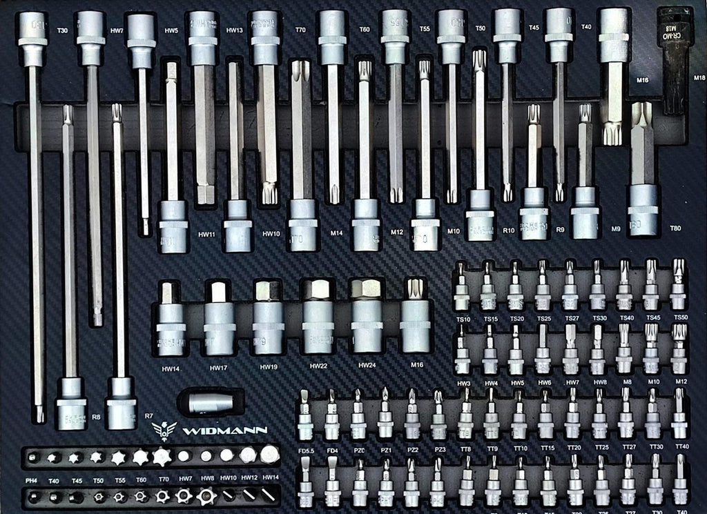 WIDMANN KOMPAKTI INSTRUMENTU RATIŅI – 7 ATVILKNES AR 6 PILNĪGIEM 263 GAB. WM-C2-6RE