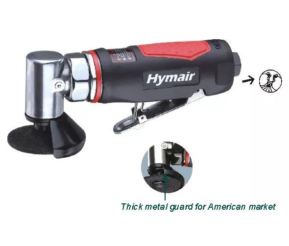 Pneimatiskais leņķa slīpmašīna 2-1/2" ar metāla aizsargpārsegu AT-7037F