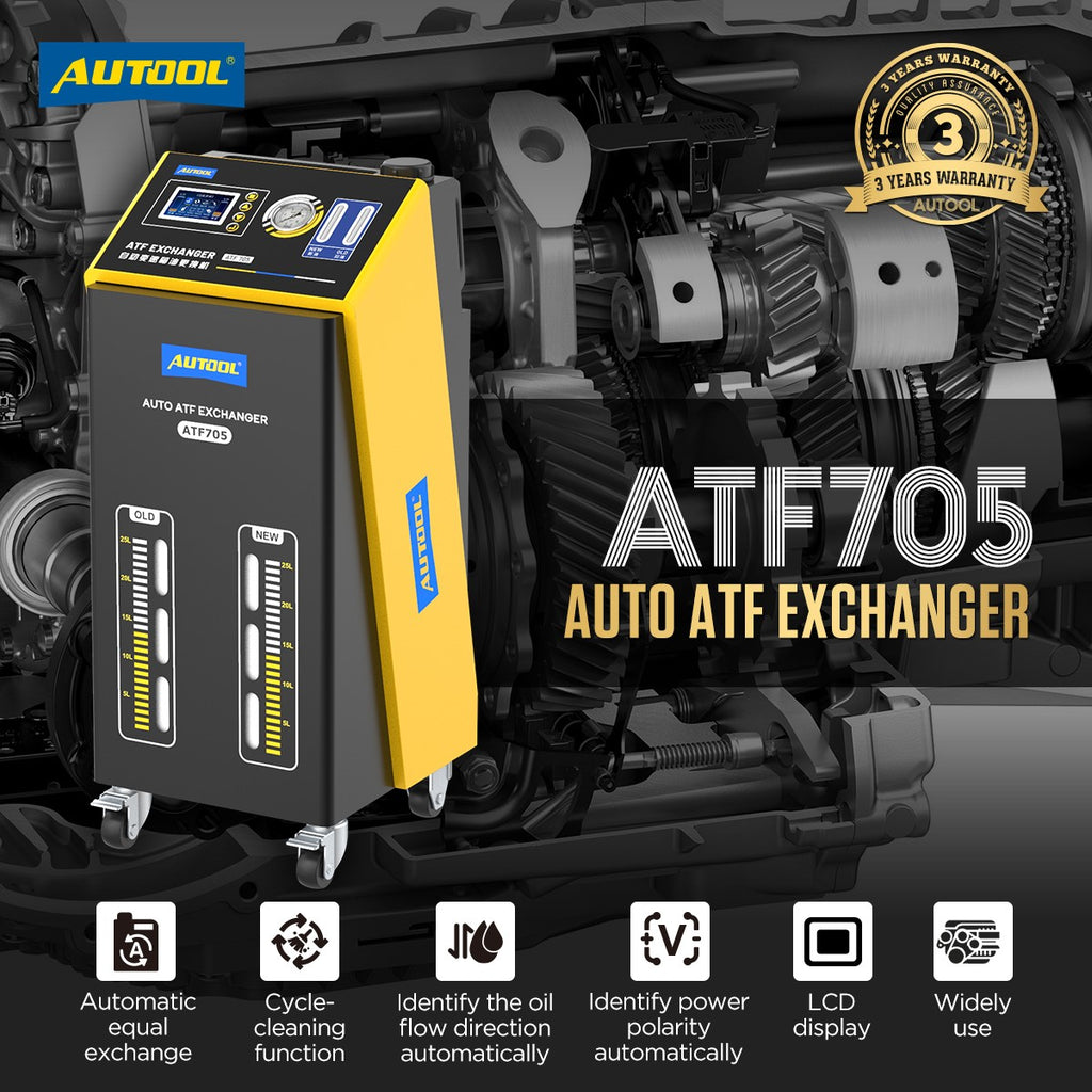 ATF705 AUTOOL automātiskās transmisijas eļļas uzpildes stacija