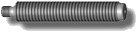 Vītņota vārpsta 38x3 mm, garums 180 mm, savienojošā daļa M22x1,5 FASEP