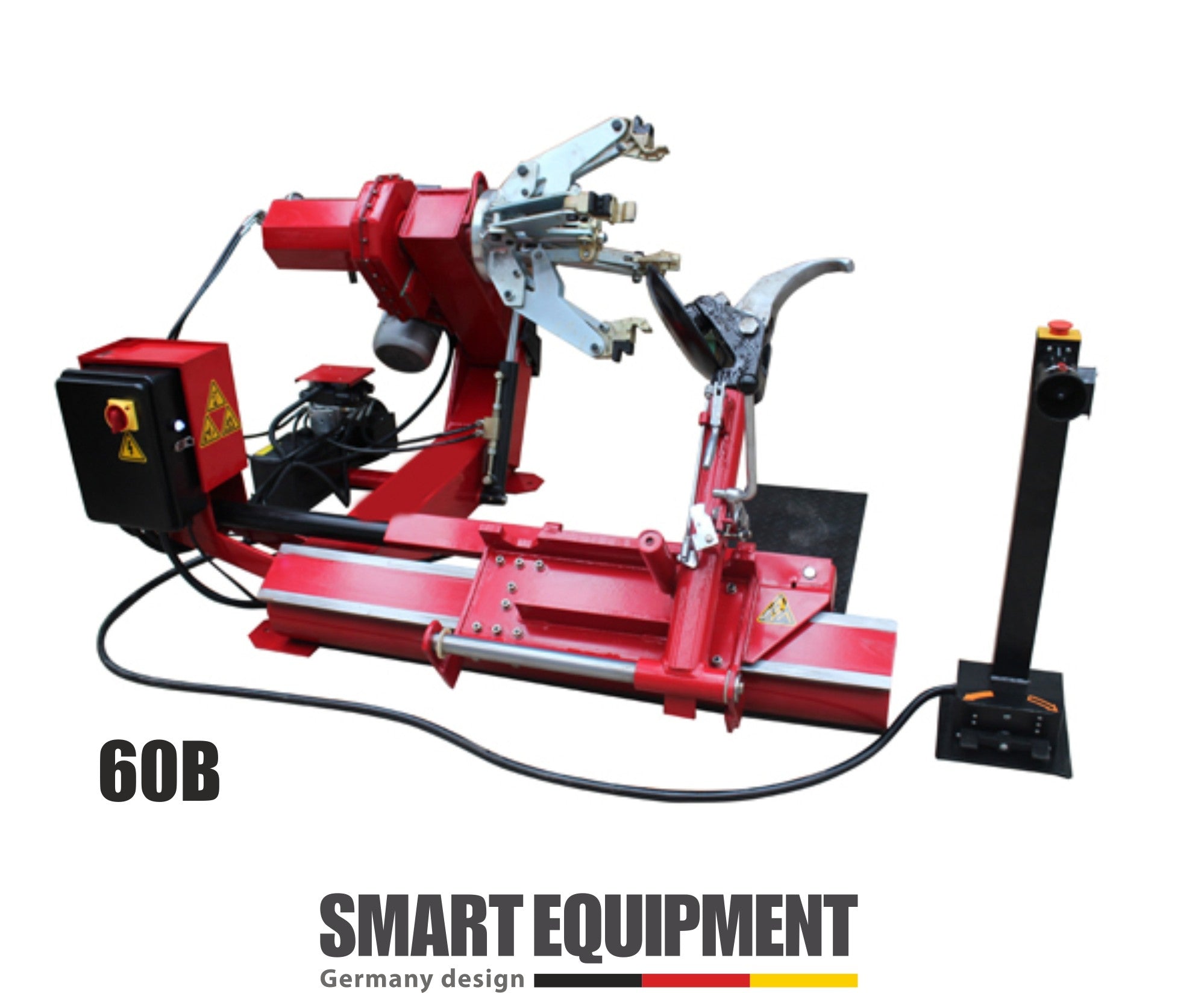 Profesionāla riteņu montāžas iekārta kravas automašīnām, celtniecības un lauksaimniecības tehnikai SMART EQUIPMENT 60B
